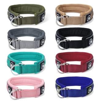 BullyBillows Slip on Collar 4 cm Світловідбиваючий нашийник мартінгейл для собак