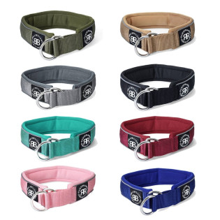 BullyBillows Slip on Collar 5 cm Світловідбиваючий широкий нашийник мартінгейл для собак