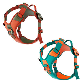 BullyBillows Hurricane Harness Anti Pull Lighter Водонепроницаемая облегченная анатомическая шлея для собак тянущих поводок