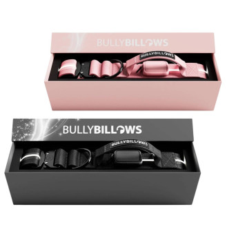 BullyBillows Light Up LED Combat Collar Handle 4 cm Світлодіодний тактичний нашийник з ручкою для собак