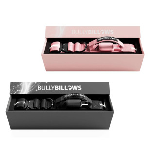 BullyBillows Light Up LED Combat Collar Handle 2.5 cm Светодиодный тактический ошейник с ручкой для щенков и мини собак