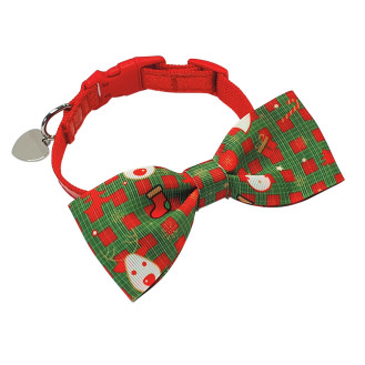 Nobby Xmas Classic Collar Reindeer Новогодний ошейник для собак Бабочка с Оленем
