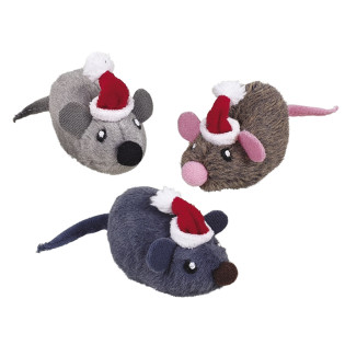Nobby Xmas Plush Matatabi Mouse М'яка іграшка для котів Плюшева Різдвяна Миша з Мататабі