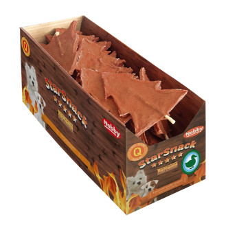 Nobby Xmas StarSnack BBQ Christmas-Tree Duck Жевательные лакомства для собак Рождественская Елка из Утки