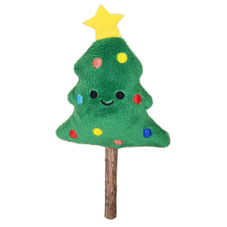 Nobby Xmas Plush Matatabi Tree Іграшка для котів Плюшева Ялинка з Паличкою Мататабі