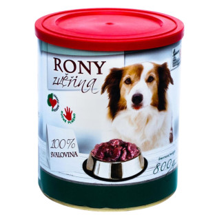 FALCO RONY Dog 100% Meat Venison Консервоване м'ясо для собак з високою енергетичною цінністю Оленіна