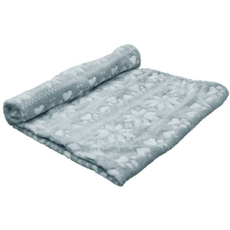 Nobby Xmas Flokon Plaid Новогодний мягкий плед для собак и котов Снежинка