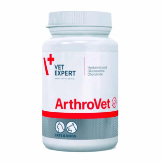 VetExpert ArthroVet Комплексна добавка для дорослих собак та котів із порушеннями функцій опорно-рухового апарату