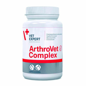 VetExpert ArthroVet Complex Посилений комплекс для профілактики та лікування захворювань суглобів та хрящів у собак та котів