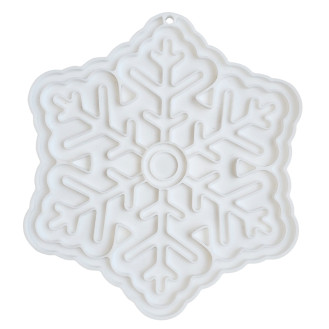 Nobby Xmas Leak Mat Flake Новогодний коврик для вылизывания Снежинка для собак и котов