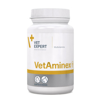 VetExpert VetAminex Комплекс вітамінів та мінералів для дорослих собак та котів для зміцнення та відновлення організму