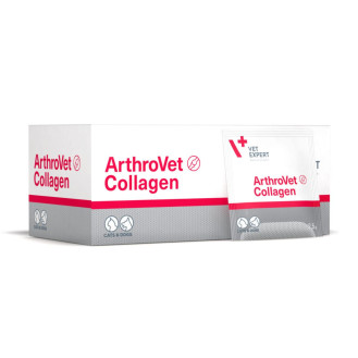 VetExpert ArthroVet Collagen Комплесная добавка с коллагеном для взрослых собак и котов при заболеваниях хрящей и суставов