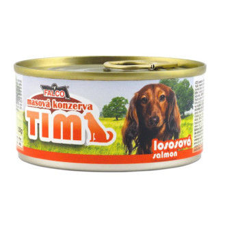 FALCO TIM Mini Dog 100% Meat Salmon Консервированное мясо для маленьких собак Ассорти из Лосося