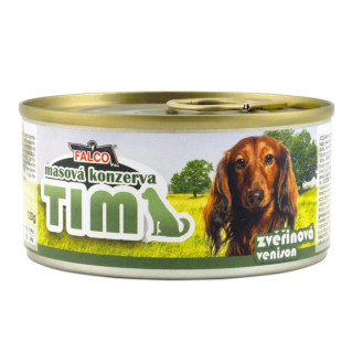 FALCO TIM Mini Dog 100% Meat Venison Консервированное мясо для маленьких собак Ассорти из Оленины