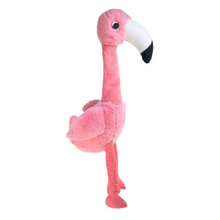 KONG Shakers Honkers Flamingo Мягкая игрушка для собак Фламинго с пищалкой