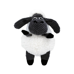 KONG Sherps Floofs Sheep М'яка іграшка для собак Шарудлива Вівця з пищалкою