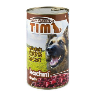 FALCO TIM Dog 100% Meat Duck Консервированное мясо для собак Ассорти из Утки