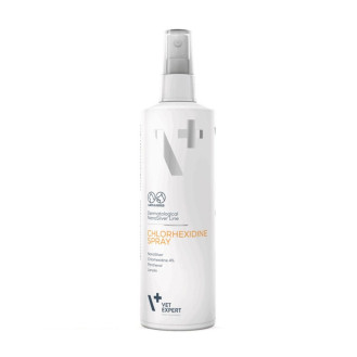 VetExpert NanoSilver Chlorhexidine Антибактериальный спрей для собак и котов с заболеваниями и поражениями кожи