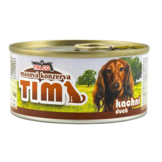 FALCO TIM Mini Dog 100% Meat Duck Консервированное мясо для маленьких собак Ассорти из Утки