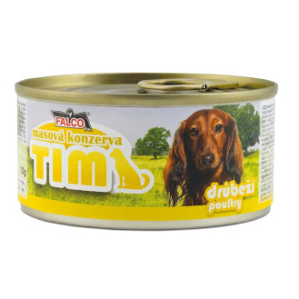 FALCO TIM Mini Dog 100% Meat Poultry Консервированное мясо для маленьких собак Ассорти из Птицы