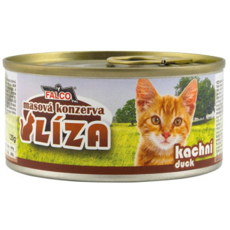 FALCO LIZA Cat 100% Meat Duck Консервированное мясо для котов Ассорти из Утки