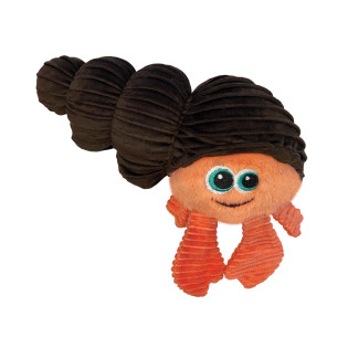KONG CuteSeas Rufflez Hermit Crab Мягкая игрушка для собак Рак-отшельник с громкой пищалкой