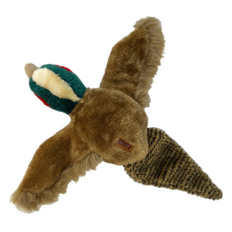 KONG Wild Low Stuff Pheasant Мягкая игрушка для собак Реалистичный Фазан с пищалкой