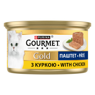 Purina Gourmet Gold Pate Chicken Консерва для котов Паштет с Курицей