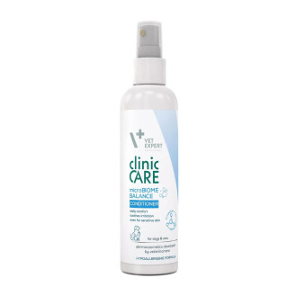 VetExpert Clinic Care MIcroBiome Balance Conditioner Кондиціонер для собак та котів з порушеним мікробіомом шкіри