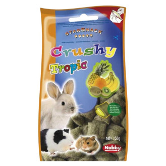 Nobby StarSnack Crushy Tropic Ласощі для гризунів Подушечки з Тропічними Фруктами