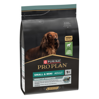 Purina Pro Plan Small & Mini Adult 1+ Sensitive Digestion Lamb Сухий корм для собак маленьких порід з чутливим травленням з Ягням
