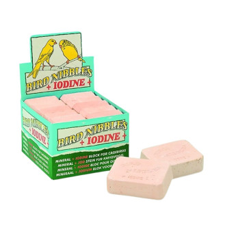 Nobby English Pick Stone Рожевий мінеральний камінь з йодом для птахів