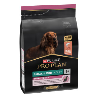 Purina Pro Plan Small & Mini Adult 1+ Sensitive Skin Salmon Сухий корм для собак маленьких порід з чутливою шкірою з Лососем