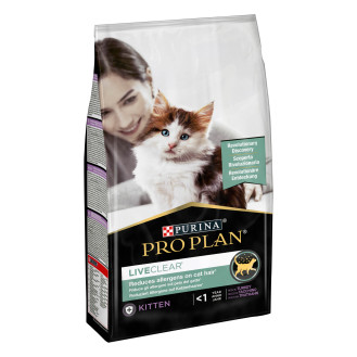 Purina Pro Plan LiveClear Kitten Turkey Сухий корм для кошенят, знижуючий рівень алергенів на шерсті з Індичкою