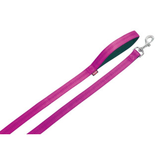 Nobby Soft Grip 120 Leash Нейлоновый поводок с мягкой подкладкой для собак с чувствительной кожей (Magenta M-L)