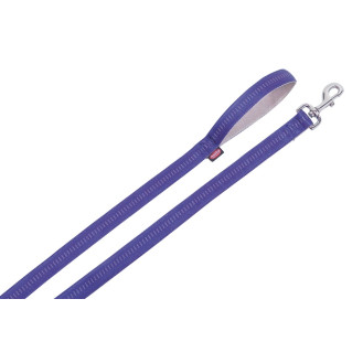 Nobby Soft Grip 120 Leash Нейлоновый поводок с мягкой подкладкой для собак с чувствительной кожей (Violet S)