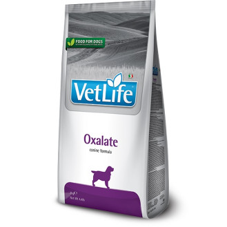 Farmina Vet Life Oxalate Сухой лечебный корм для собак при мочекаменной болезни, подщелачивающий мочу