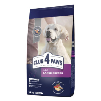 Club 4 Paws Premium Adult Large Breeds Сухий корм для собак великих порід з Куркою