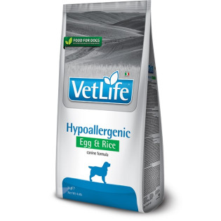 Farmina Vet Life Hypoallergenic Egg & Rice Сухой лечебный корм с яйцом для собак при пищевой аллергии и непереносимости