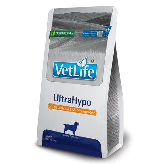 Farmina Vet Life UltraHypo Сухой лечебный корм для собак при пищевой аллергии и атопии