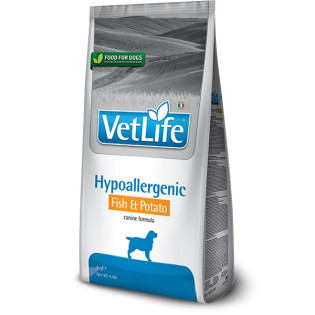 Farmina Vet Life Hypoallergenic Fish & Potato Сухой лечебный корм с рыбой для собак при пищевой аллергии и непереносимости Farmina Vet Life Hypoallergenic Fish & Potato Сухой лечебный корм с рыбой для собак при пищевой аллергии и непереносимости