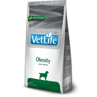 Farmina Vet Life Obesity Сухой лечебный корм для снижения избыточного веса и контроля уровня глюкозы в крови собак