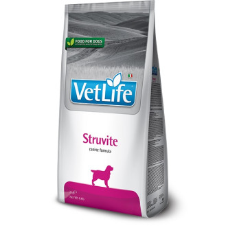 Farmina Vet Life Struvite Сухой лечебный корм для собак при мочекаменной болезни, подкисляющий мочу