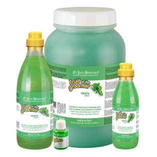 Iv San Bernard Fruit of the Groomer Mint Shampoo Тонизирующий освежающий шампунь для собак и котов Мята, В6