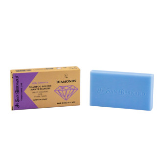 Iv San Bernard Traditional Line Diamonds Solid Shampoo Отбеливающее мыло для собак и котов со светлой шерстью