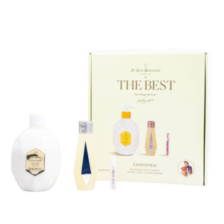 Iv San Bernard THE BEST CASSIOPEIA 3 in 1 Набор для короткошерстных собак и котов Кондиционер, Шампунь, Парфюм Iv San Bernard THE BEST CASSIOPEIA 3 in 1 Набор для короткошерстных собак и котов Кондиционер, Шампунь, Парфюм