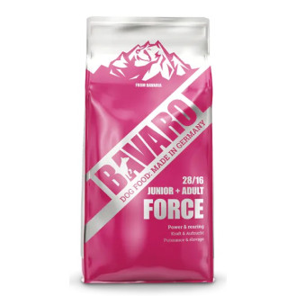 Josera Bavaro Force 28/16 Сухий корм для цуценят та дорослих активних собак