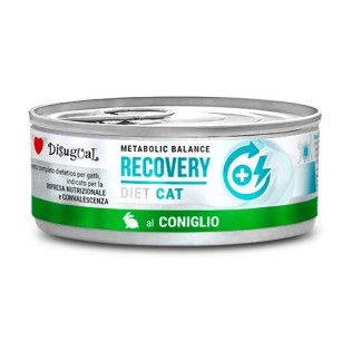 Disugual Metabolic Balance Diet Cat Recovery Rabbit Вологий лікувальний корм для котів в період відновлення Паштет з Кролика