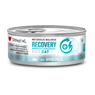 Disugual Metabolic Balance Diet Cat Recovery Sole Fish Вологий лікувальний корм для котів в період відновлення Паштет з Морського Язика