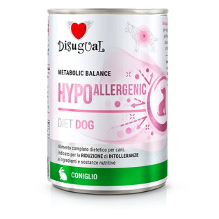 Disugual Metabolic Balance Diet Dog Hypoallergenic Rabbit Вологий лікувальний корм для собак при алергії Паштет з Кролика Disugual Metabolic Balance Diet Dog Hypoallergenic Rabbit Вологий лікувальний корм для собак при алергії Паштет з Кролика